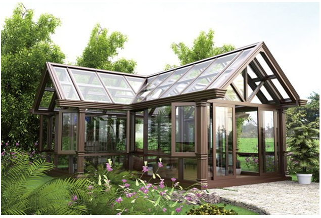 断桥铝门窗+双层中空玻璃的阳光房最具性价比